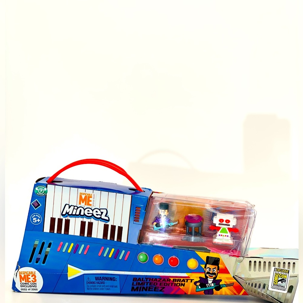 Despicable Me Minions Mineez LIMITED EDITION SDCC Exclu BALTHIZAR BRATT NEW RARE